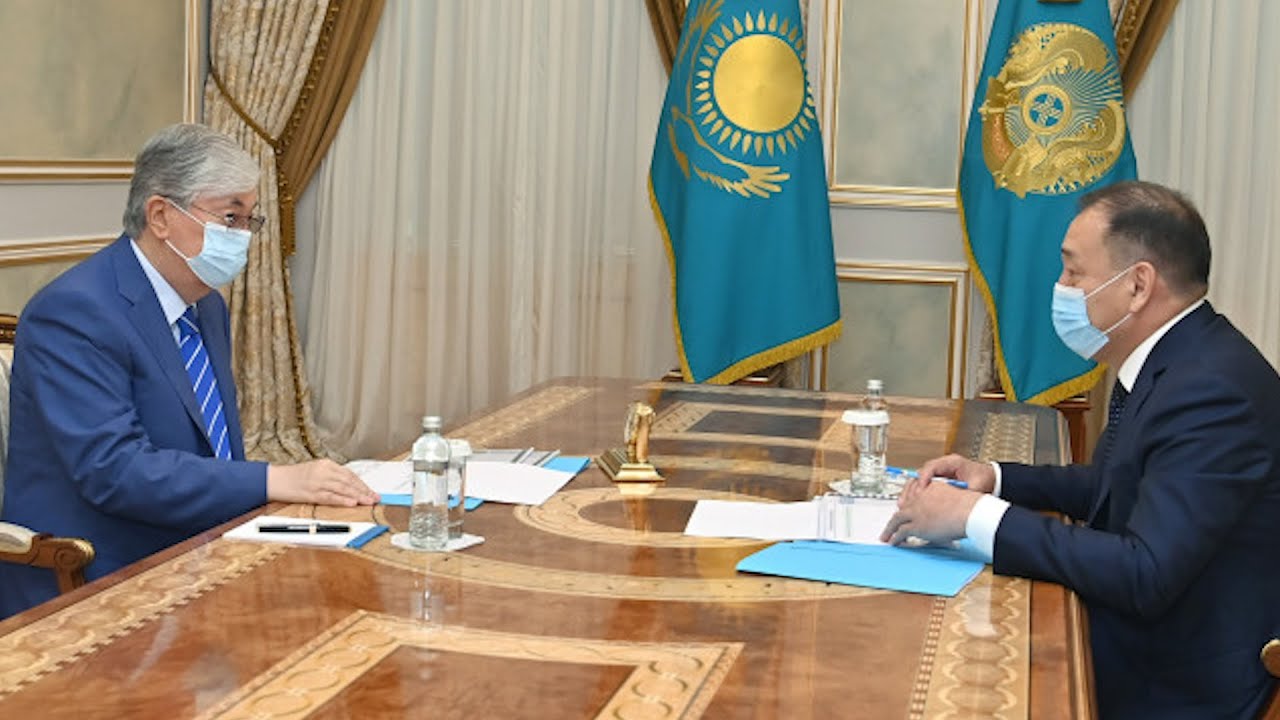 Президент принял вице-премьера Ералы Тугжанова