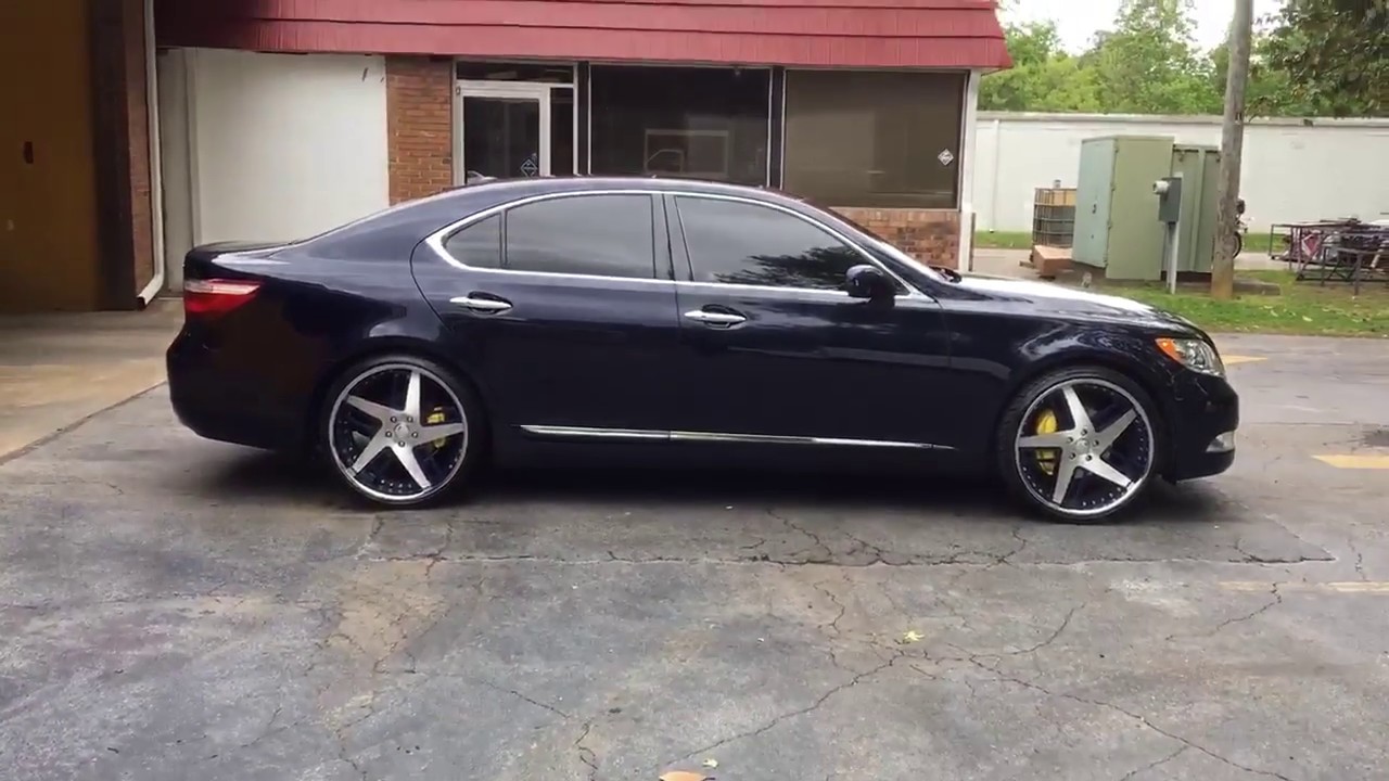 2008 Lexus LS-460L on 22 Forgiato Veccio