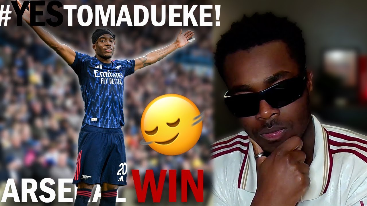 I was ALWAYS Pro Madueke| Arsenal Win! | Leeds 0-4 Arsenal | Match Reaction