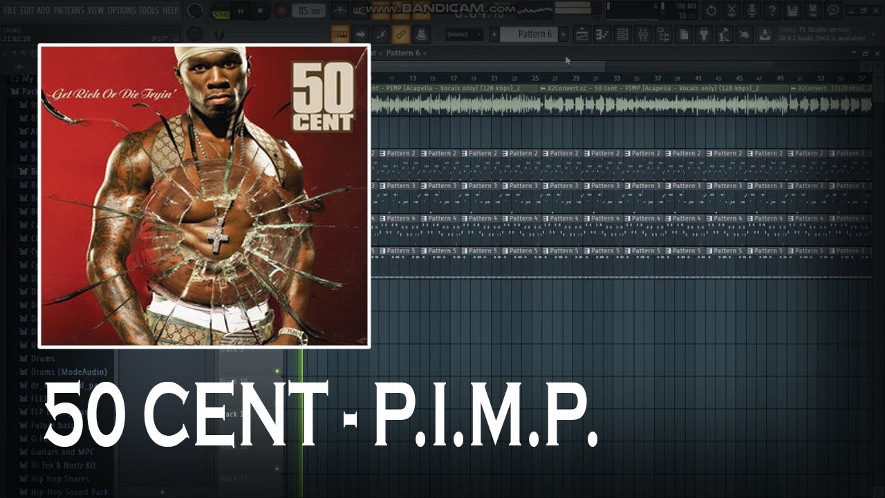 50 Cent - P.I.M.P. (FL Studio Remake + Multitracks)