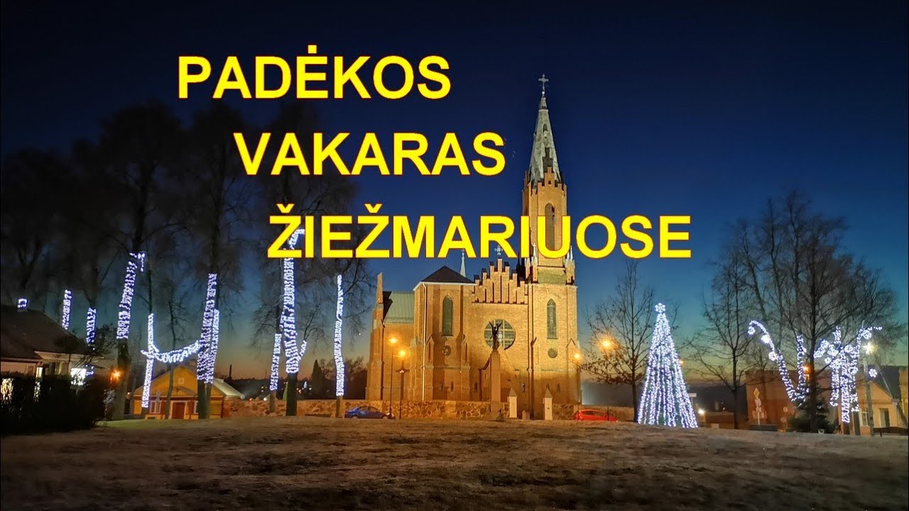 Padėkos vakaras Žiežmariuose. 1 d.