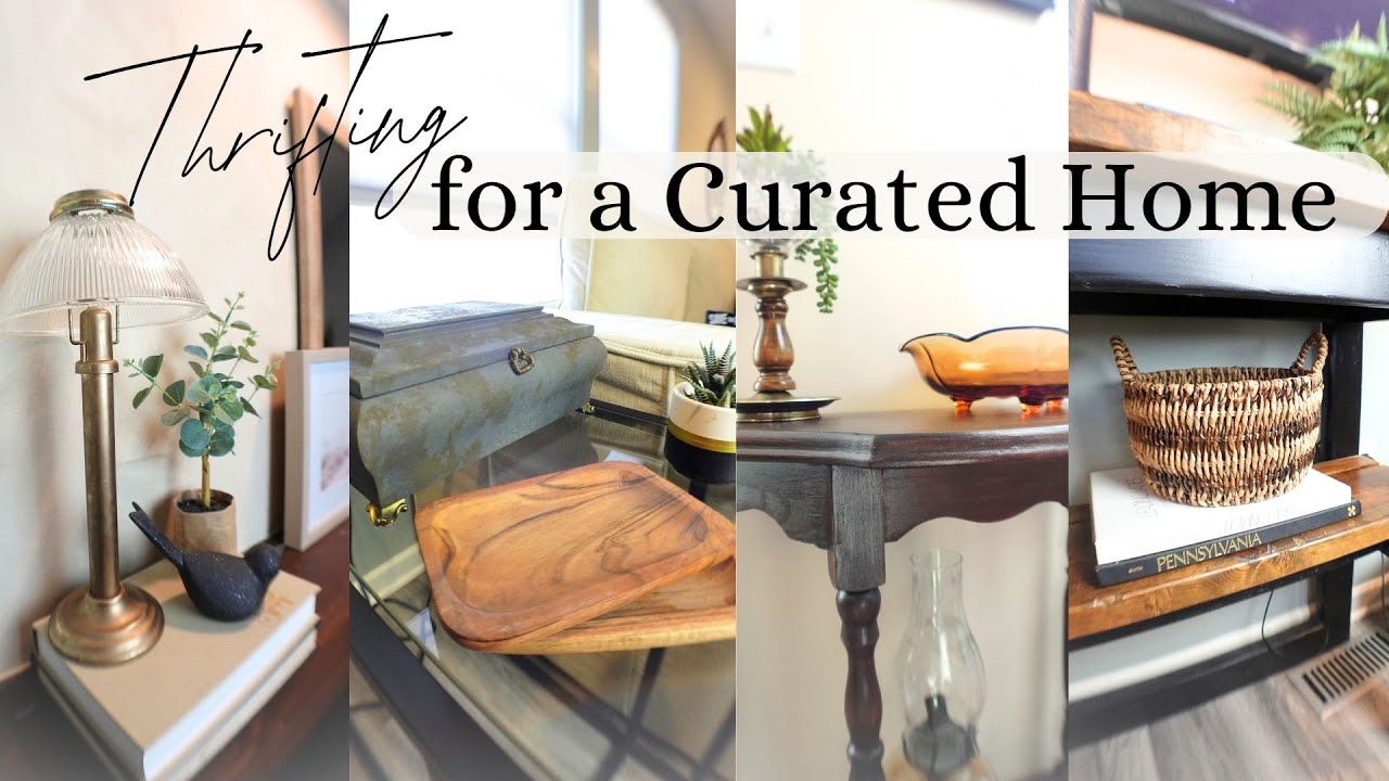 Thrifted Decor and Easy Upcycles for a Curated Home