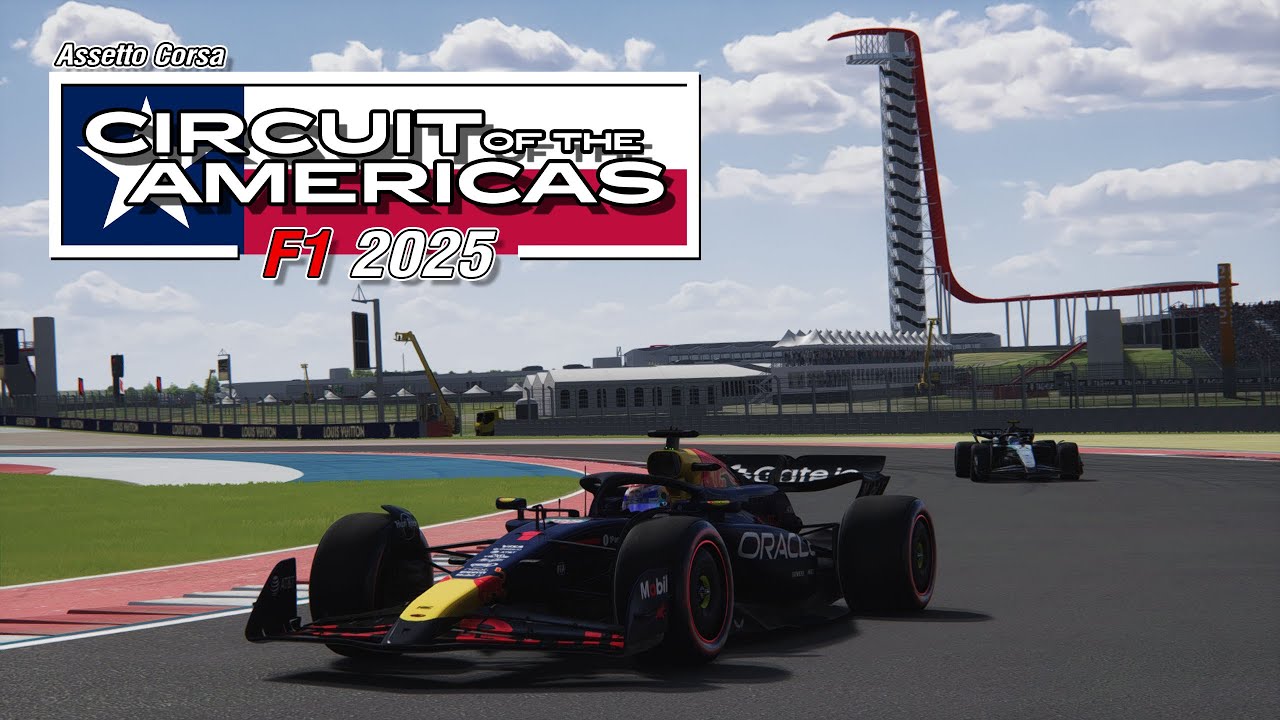 COTA F1 2025 - Extension 3.0 - Assetto Corsa