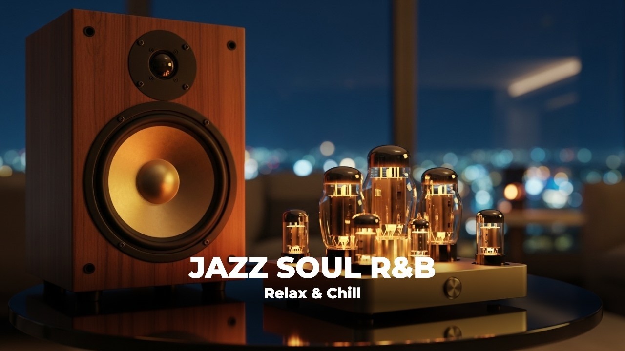 Soft Piano Jazz & Soul R&B – Gentle Keys for Stress Relief & Deep Sleep