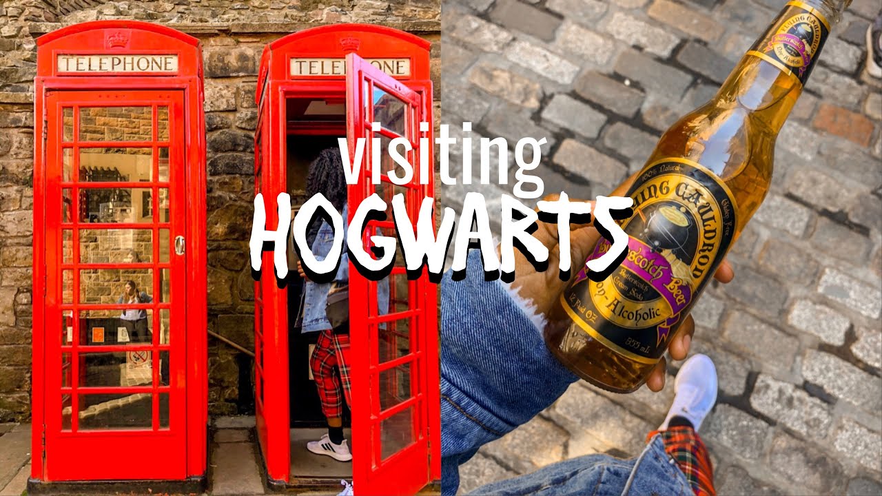 Tasting Butter Beer at HOGWARTS in SCOTLAND 🏴󠁧󠁢󠁳󠁣󠁴󠁿 🍺😍😋