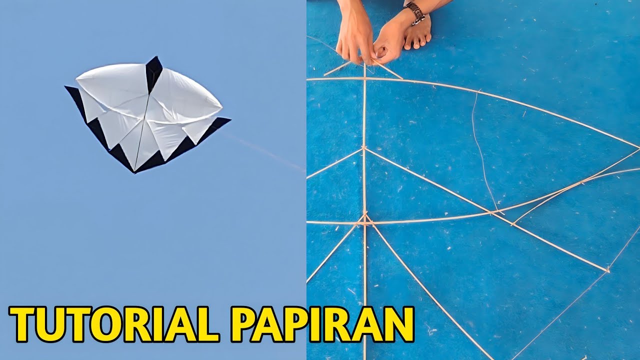 Cara Membuat Layangan Papiran Khas Lampung