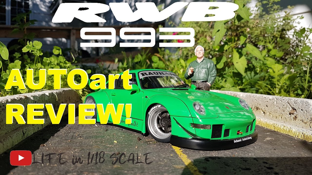 RWB 993 Porsche diecast review by AUTOart in 1/18th scale
