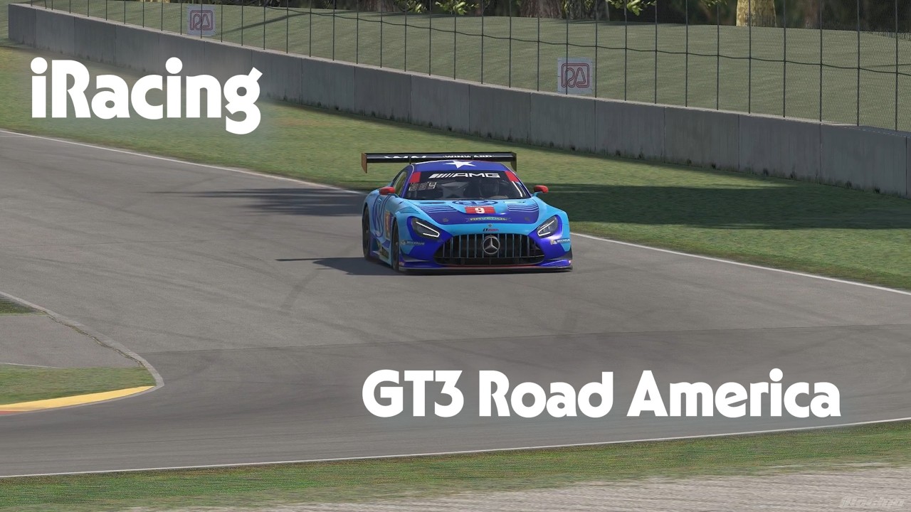 iRacing S1 W11 GT3 Road America