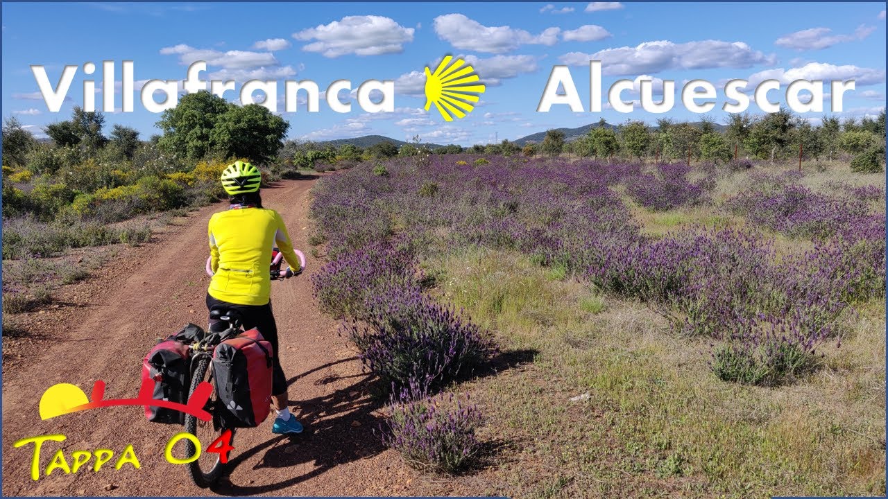 Ruta de la Plata in bicicletta | Camino de Santiago | Tappa 04 | Villafranca - Alcuéscar