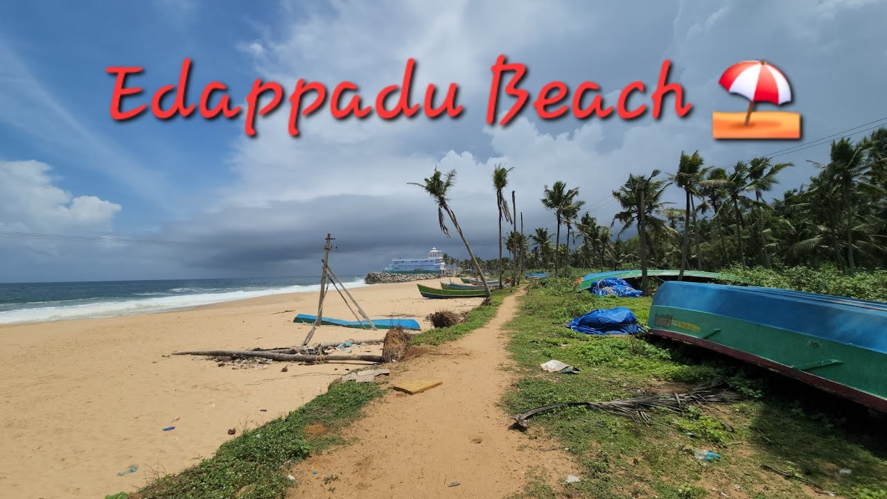 Edappadu Beach  ⛱️ Near Marthandam in Kanyakumari district #beach #tourism @jackwesvlogs