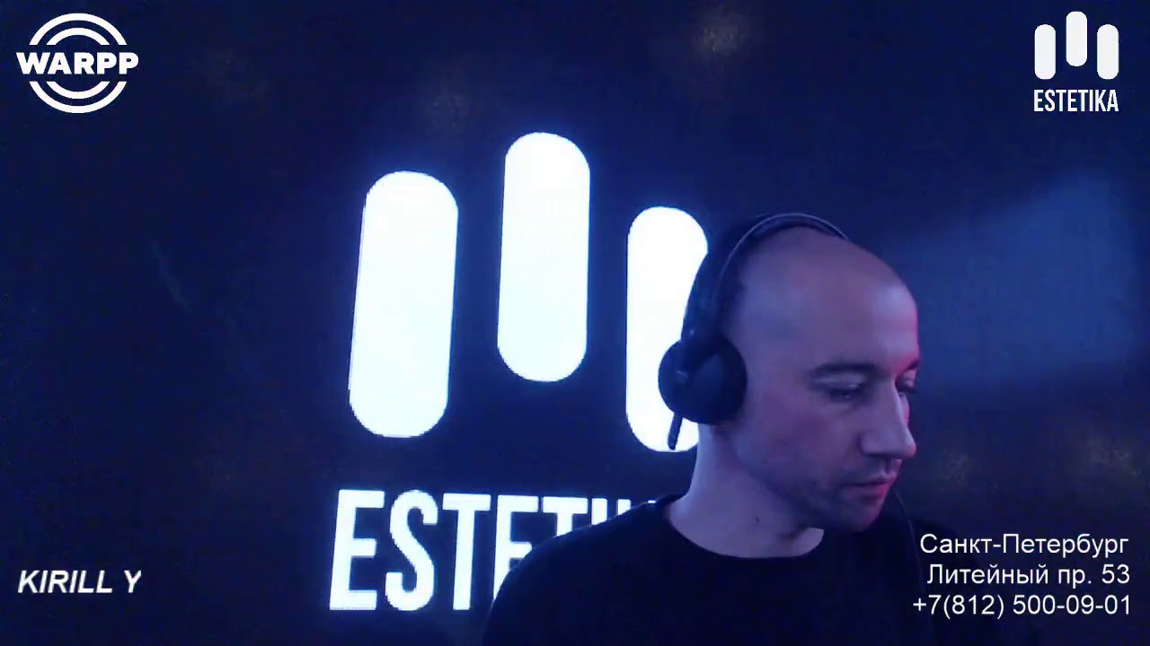 Kirill Y - ESTETIKA radio show (WARPP, Spb) 2018.18.12