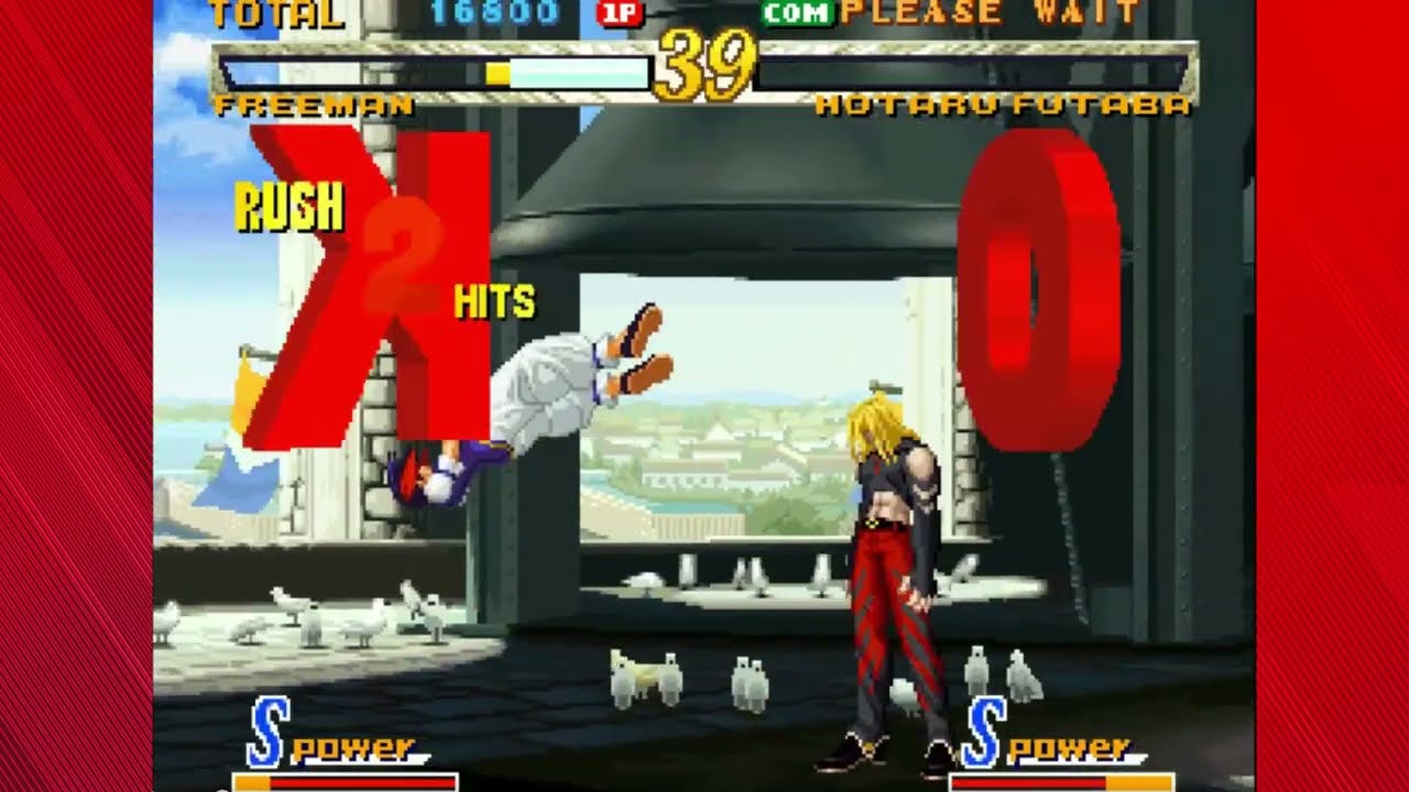 🥰( Freeman ) vs ( Hotaru , Kevin ) II Garou - Mark Of The Wolves II Fighting Games