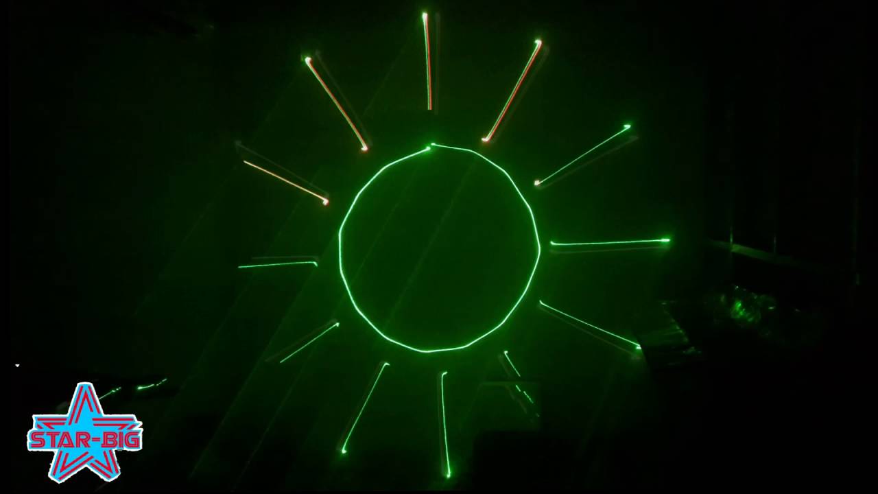 Starbig Laser เลเซอร 7 สี RGB ราคา1xxxx ร้านสตาร์บิ๊กไลท์สนใจสินค้าโทร 061-6287111