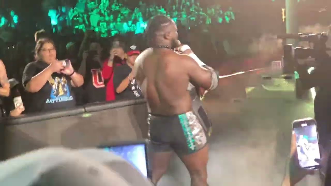 WWE Oba Femi entrance