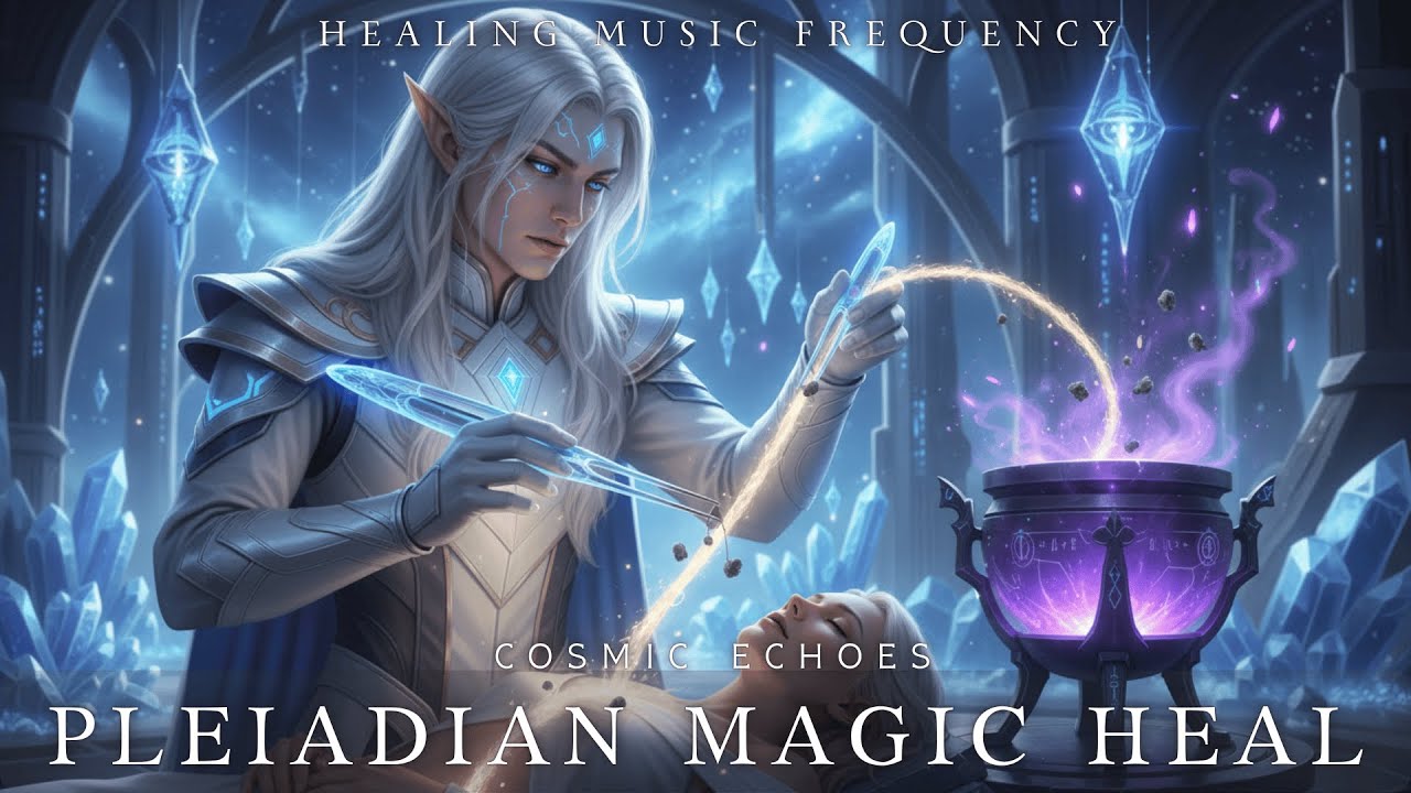 Pleiadian Magic Heal ✨ Healing Music Frequency | Ancient Starseed Alchemy for Soul Regeneration 🌌