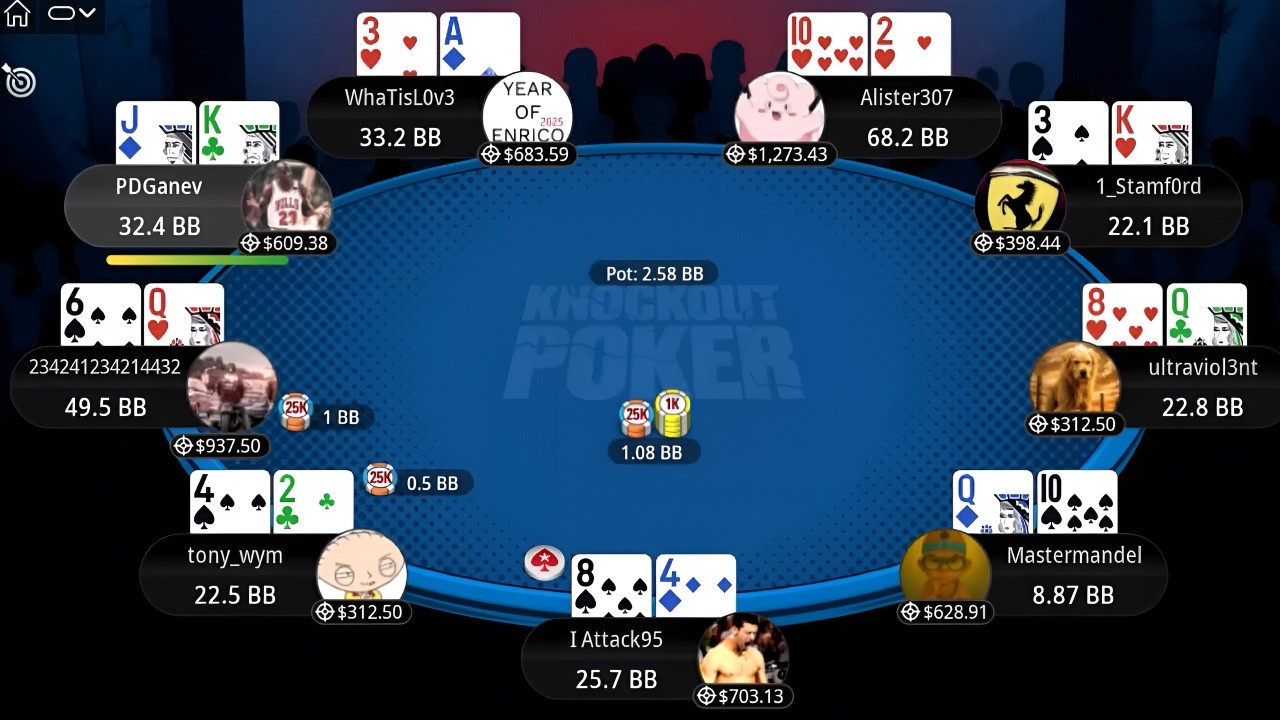 New Year Series 79-H $530 PKO WhaTisL0v3 | I Attack95 | Alister307 - Final Table Replay