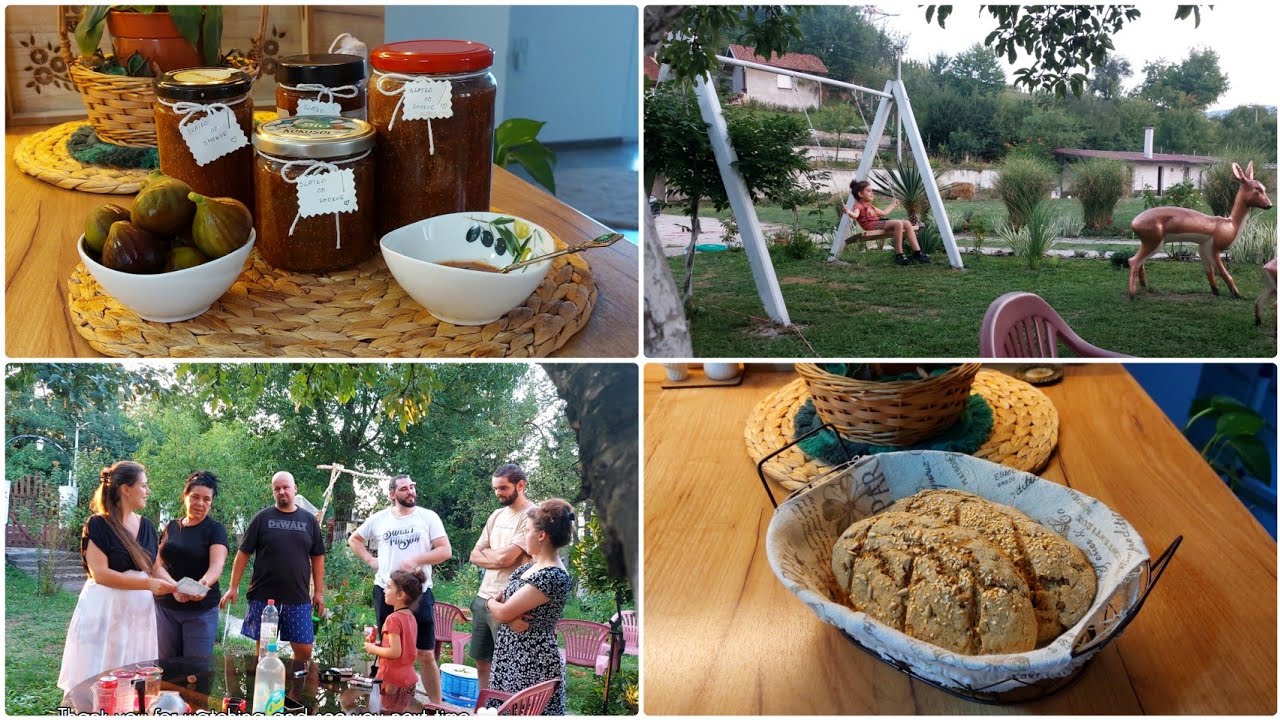 Healthy Brown Bread | Homemade Fig Jam | Visiting Mum #sahm #homemadefood 
