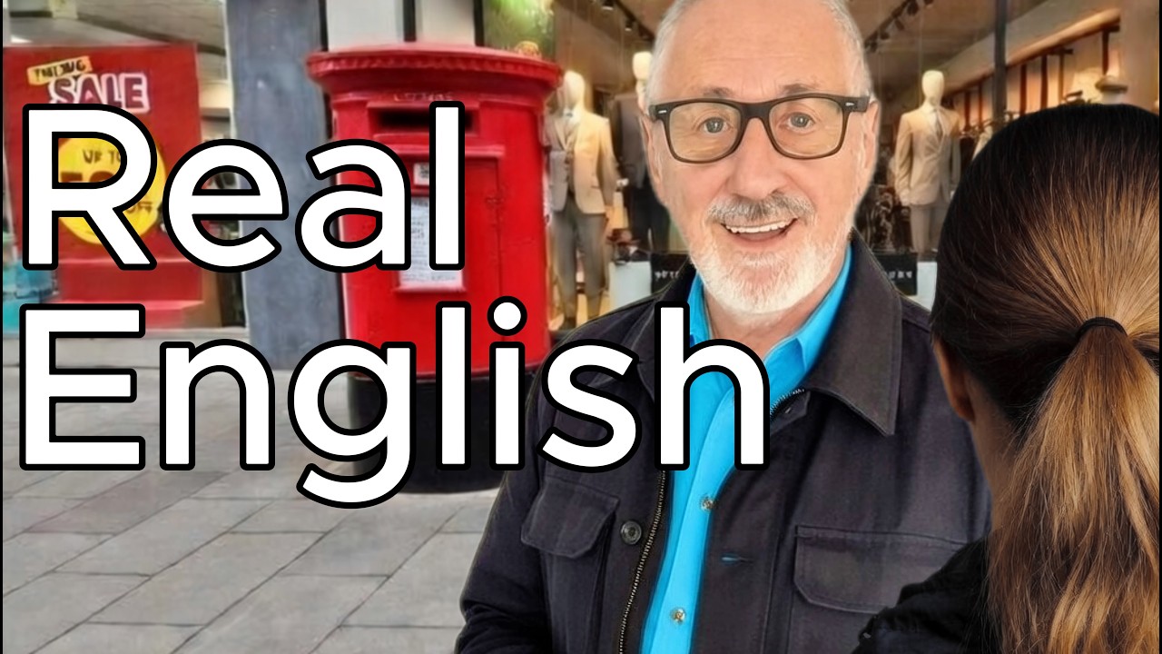 Natural, British English - Conversation in the City  (Intermediate level)