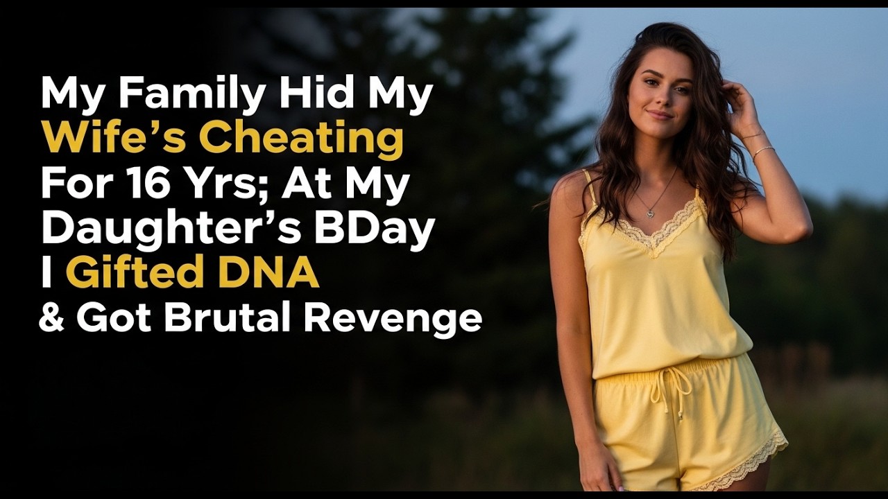 My Family Hid My Wife’s Cheating For 16 yrs; At My Daughter’s BDay I Gifted DNA & Got Brutal Revenge
