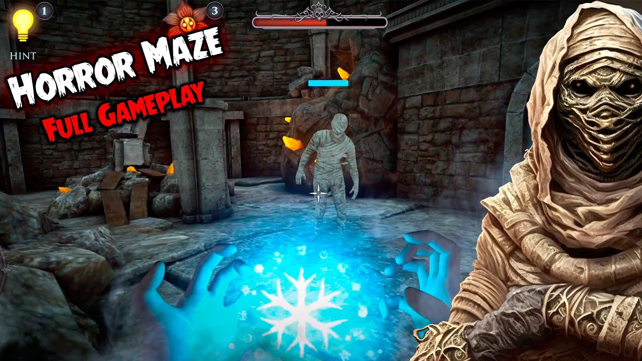 Horror Maze Scary Games Full Gameplay | Android Horror Game