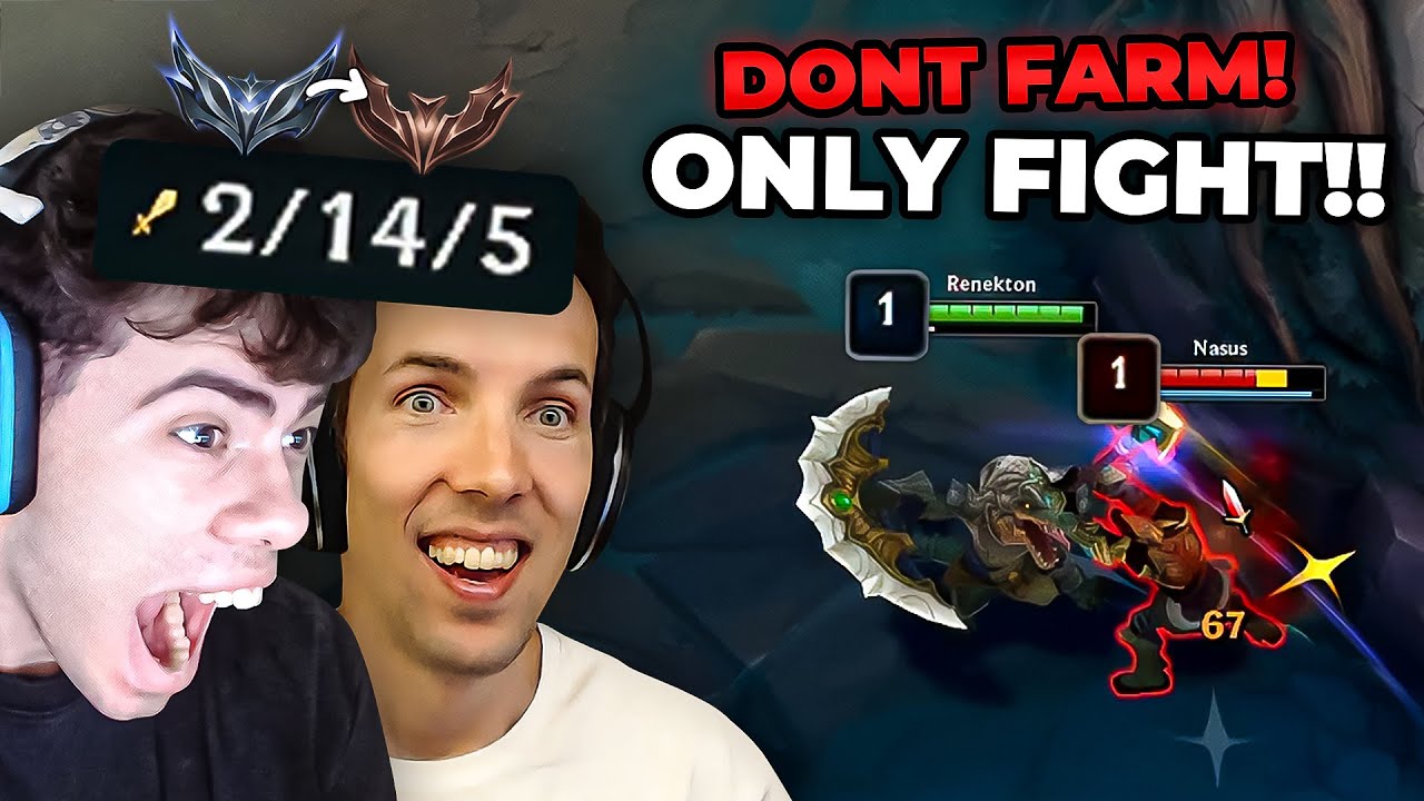 I tried coaching a SILVER top laner… and made him DEMOTE