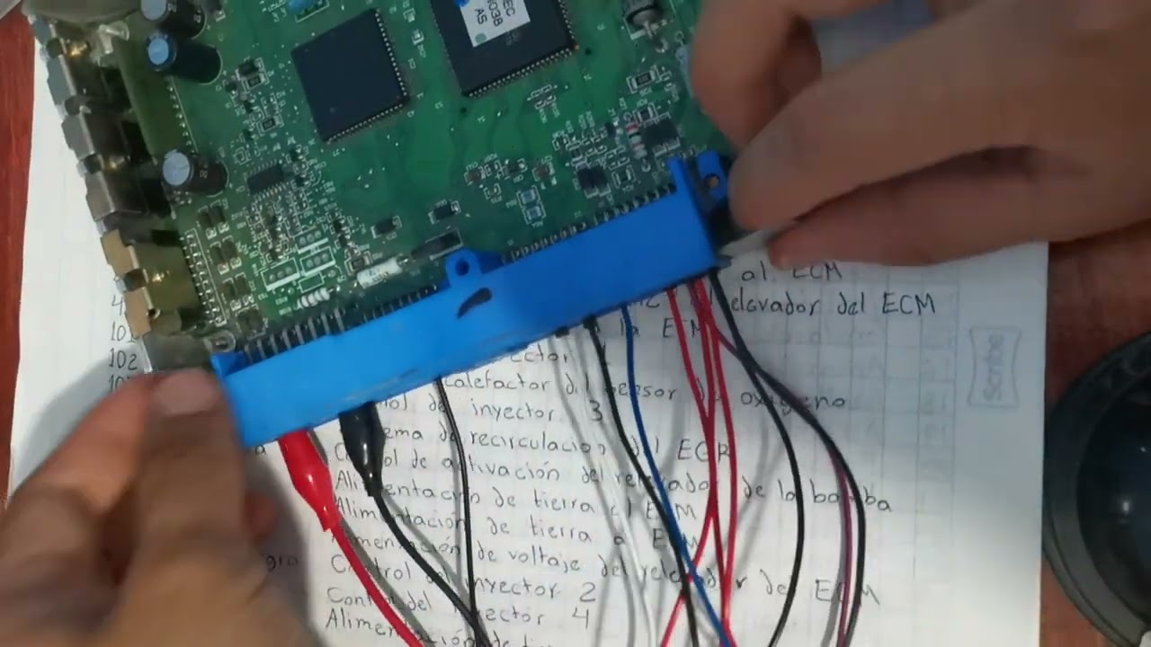 Alimentación de computadora tsuru II y función de cada salida