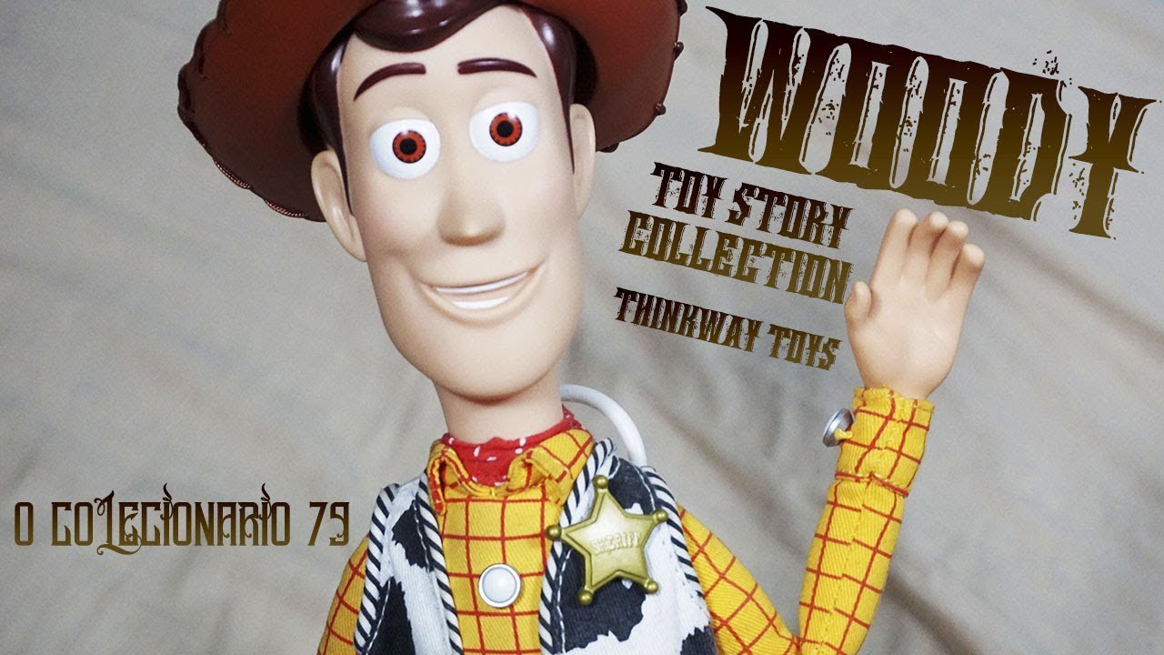 Thinkway Toys WOODY Toy Story Collection Review BR - O Colecionário 079