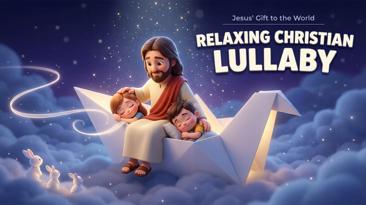 Jesus’ Gift to the World 🌙 | Relaxing Christian Lullaby | Baby Sleep Music with God’s Peace