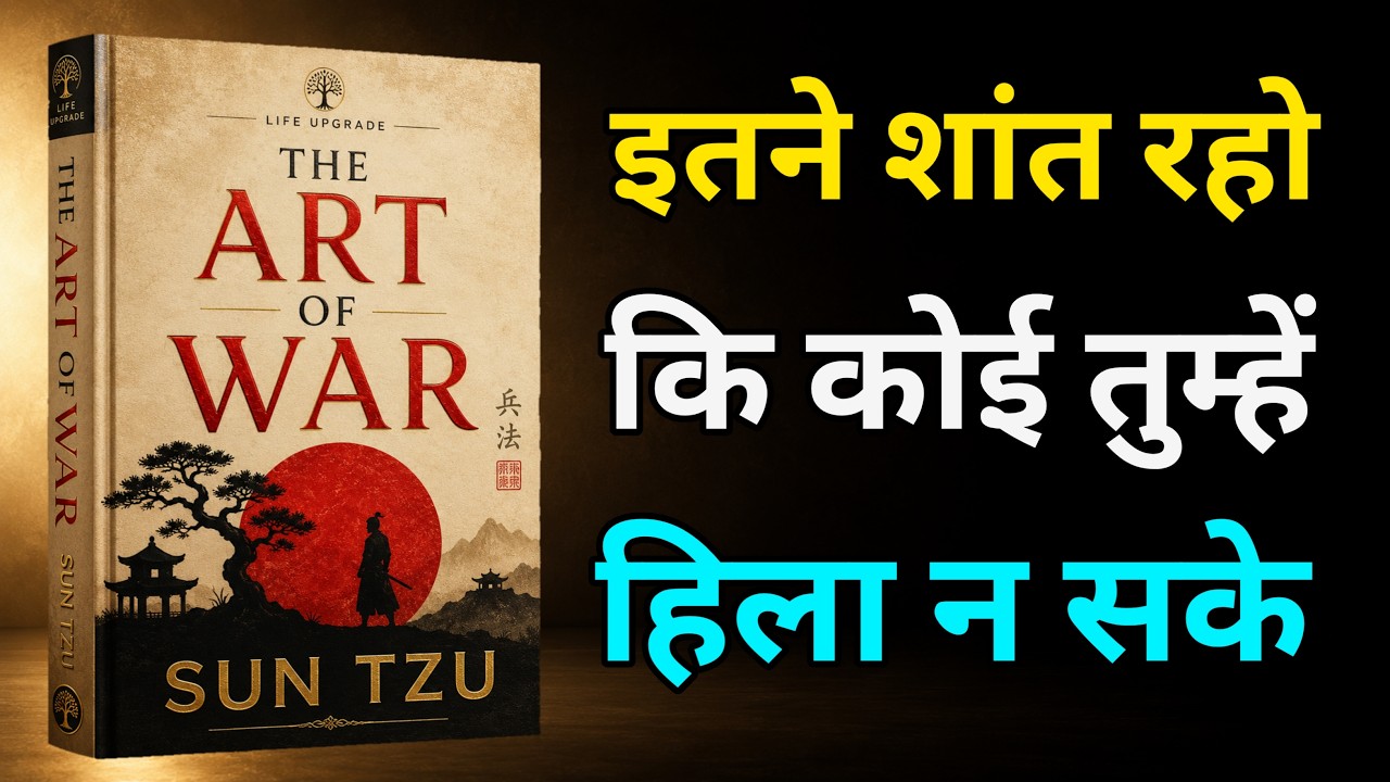 इतने शांत रहो कि कोई तुम्हें हिला न सके | The Art of War Book Summary in Hindi | Life Upgrade