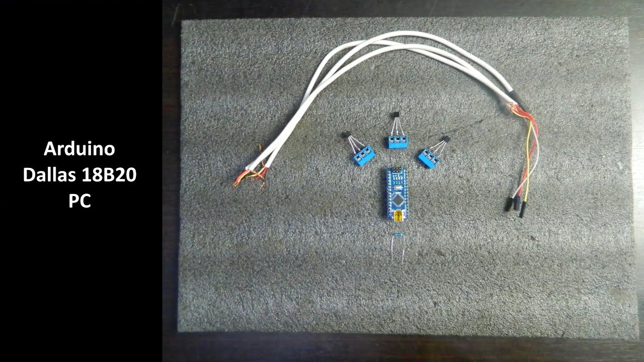 Arduino Dallas 18B20 PC