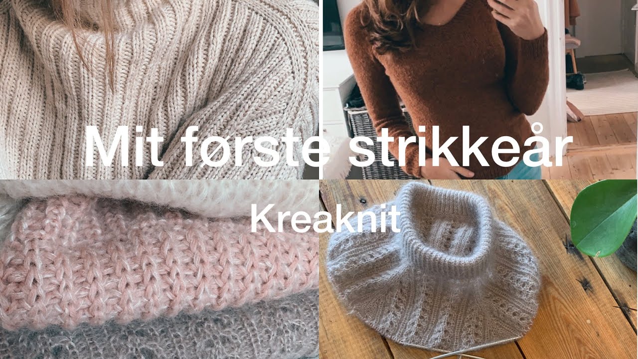 Mit første strikkeår - Kreaknit strikkepodcast ep. 1