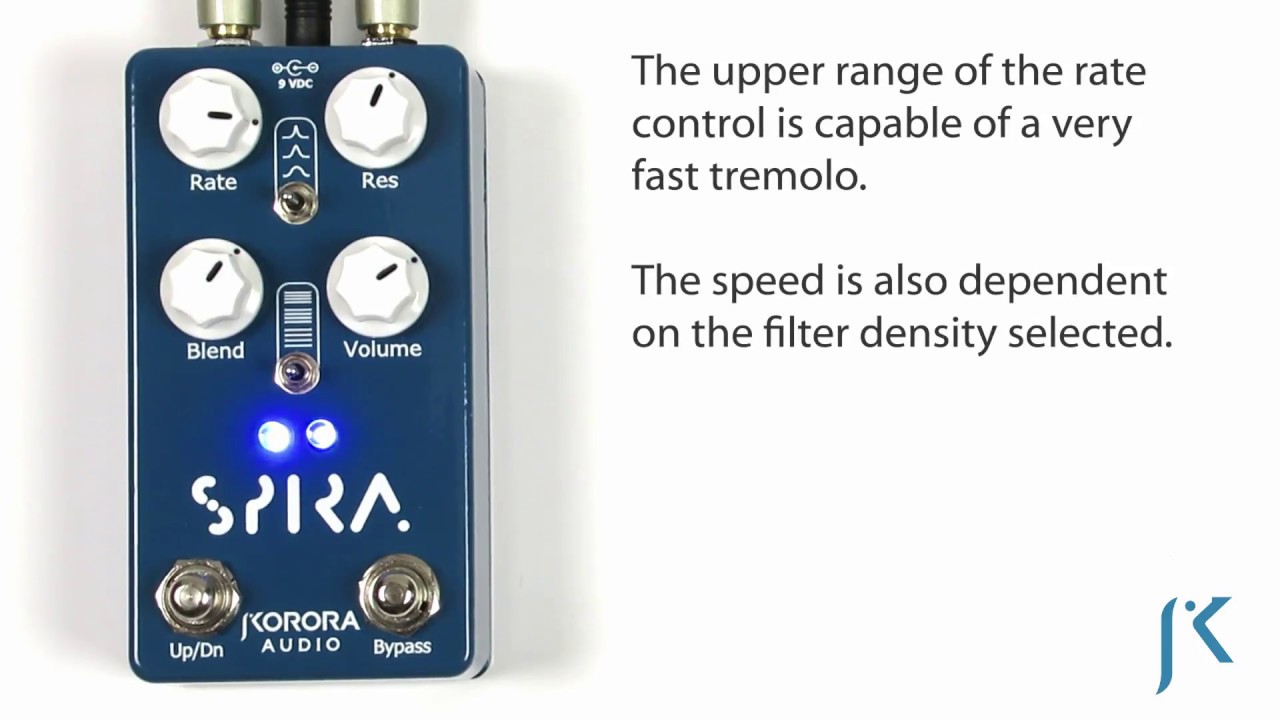 Spira Demo  (Shepard Filter Modulation Effect)