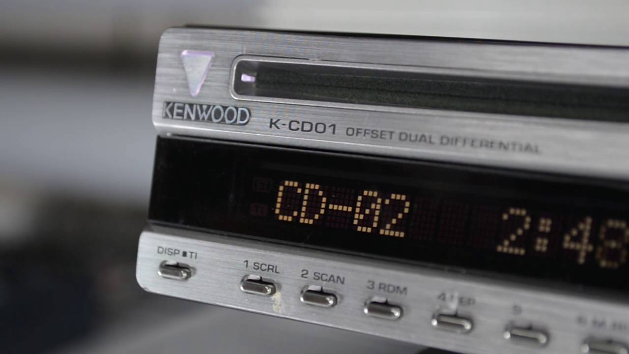 Straight from Japan. Kenwood K-CD01