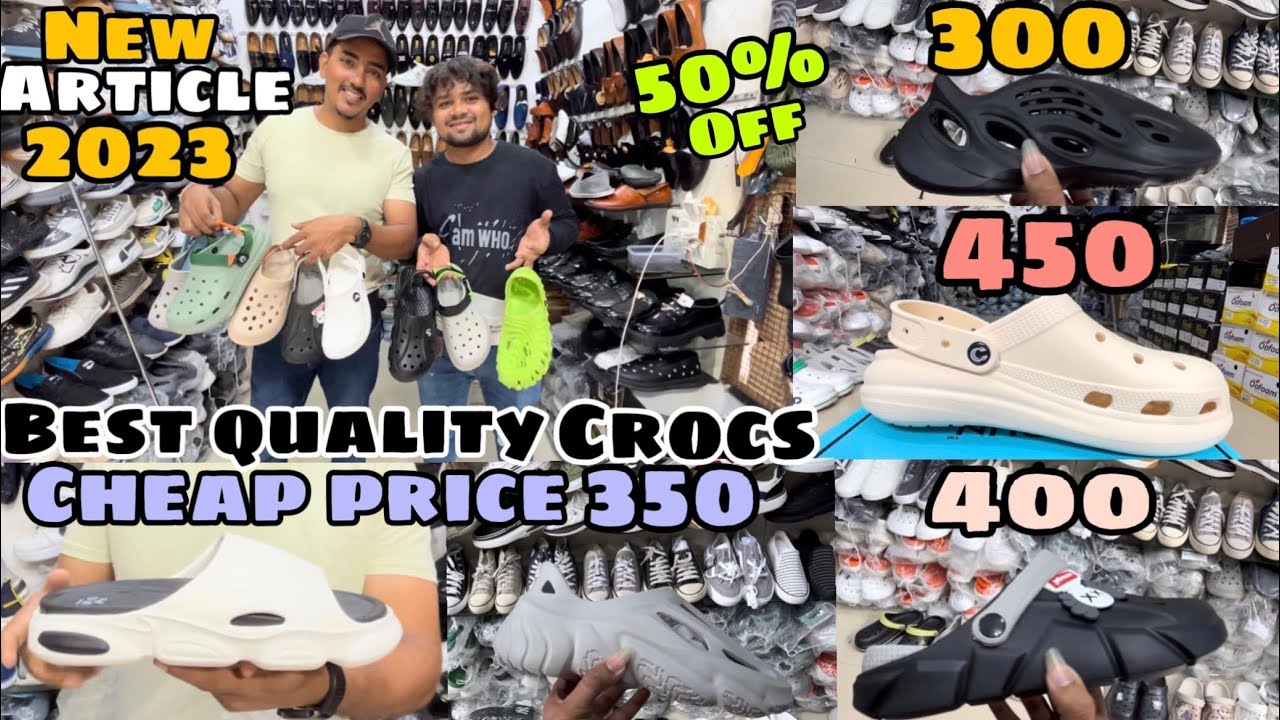 BEST QUALITIES CROCS/CLOGS/SLIDERS AT 300 ONLY😍 || 2023 BEST CROCS COLLECTION || BHAVESH VLOGZZ👀