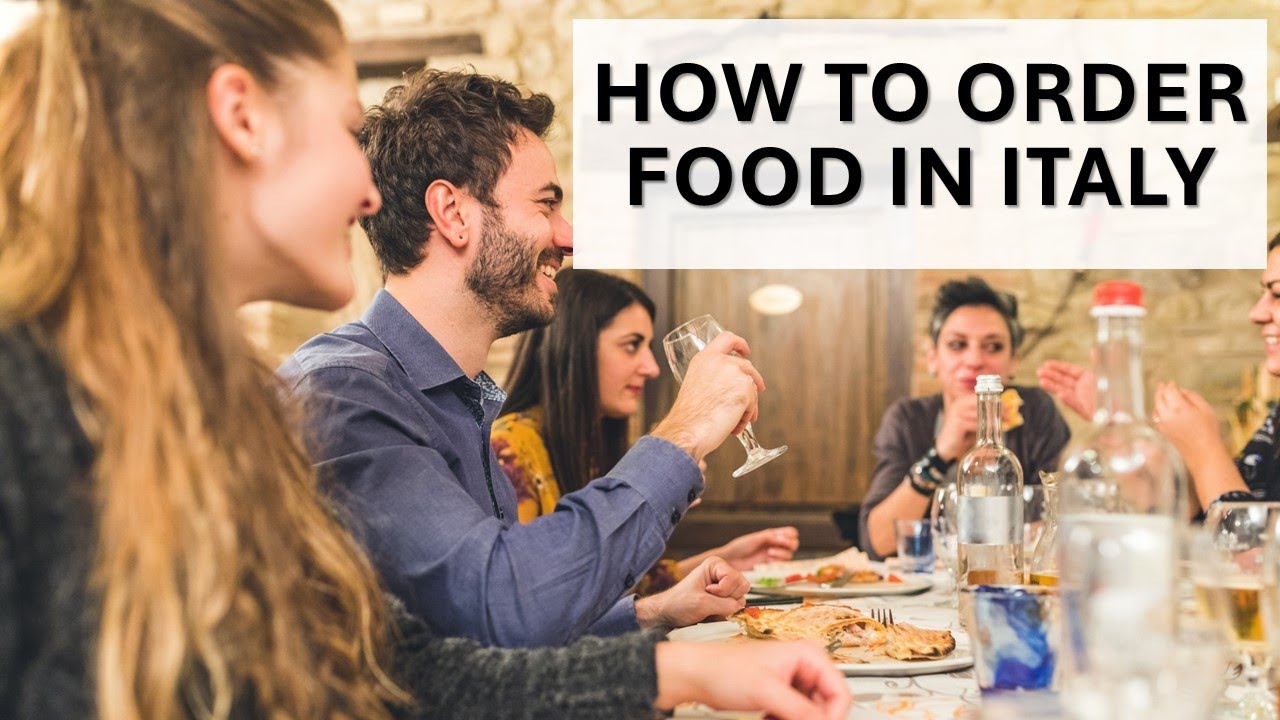 How to Order Food in Italian (Phrases and context for eating out)