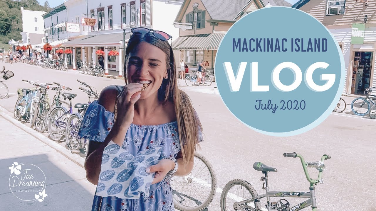 Travel with Me! 3 Day Travel Vlog - Mackinac Island, Michigan - First Time Ever! - July 2020