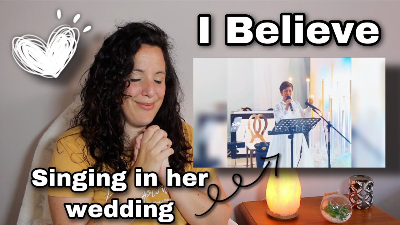 Katrina Velarde - I BELIEVE | She is SINGING in her WEDDING 😱 | REACTION