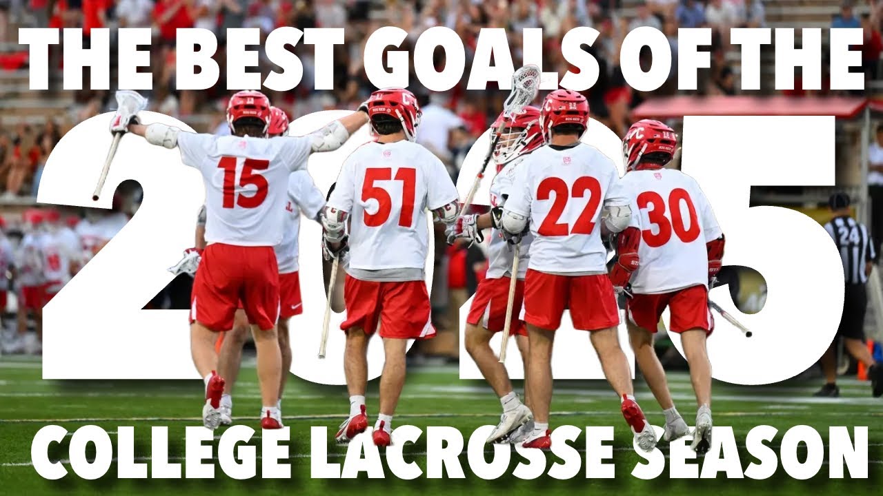 The Best Goals of the 2025 College Lacrosse Season