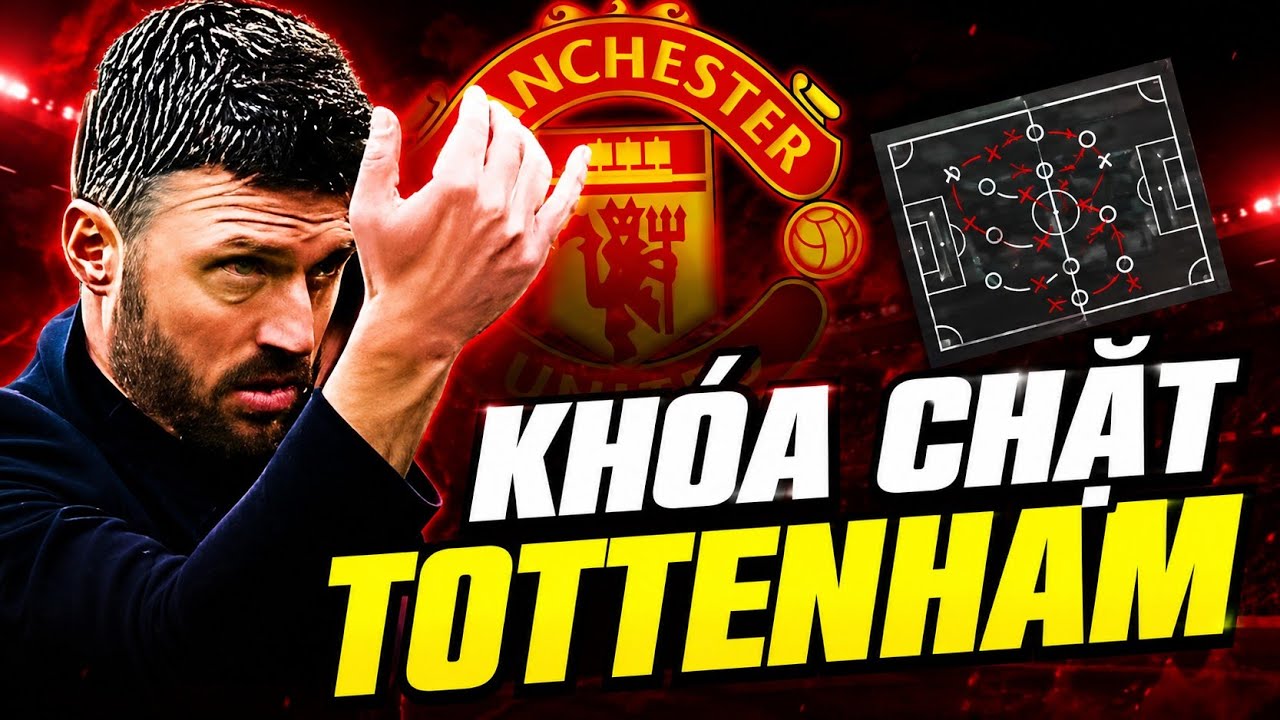 Carrick đã làm gì để MU khóa chặt Tottenham?