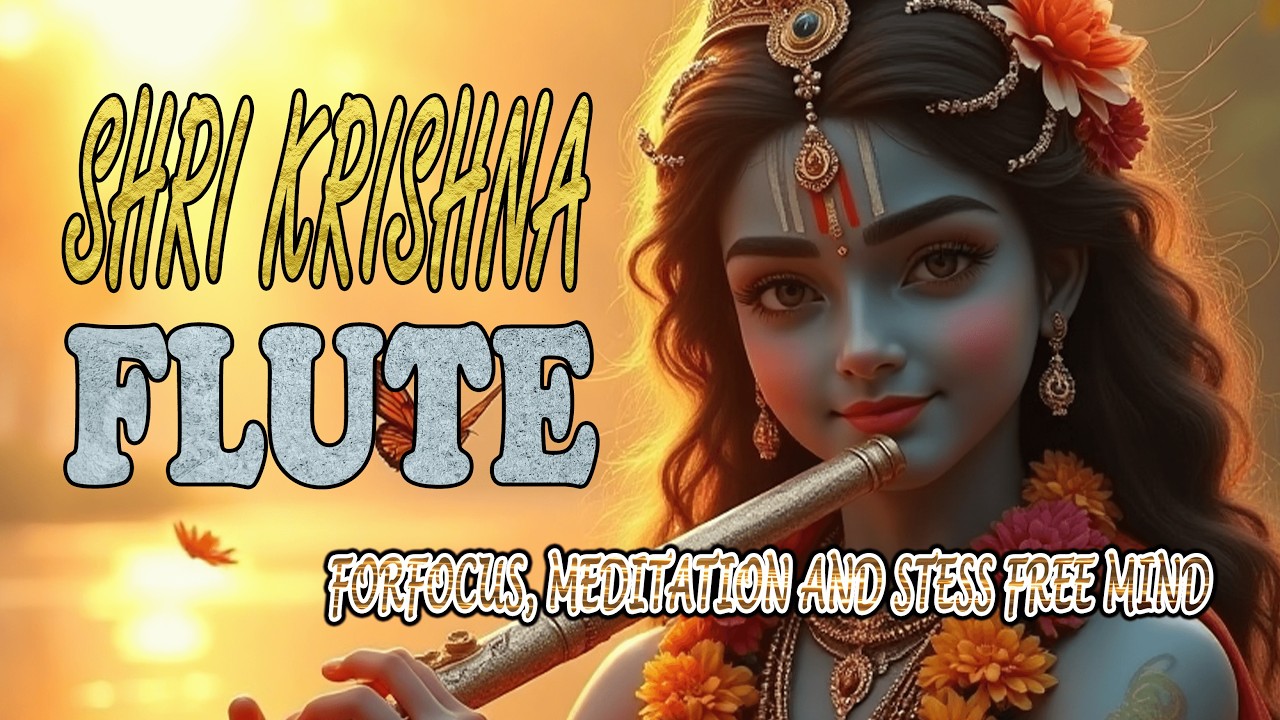 Krishna Flute Music for Stress Relief and Inner Peace | Indian Meditation Sounds