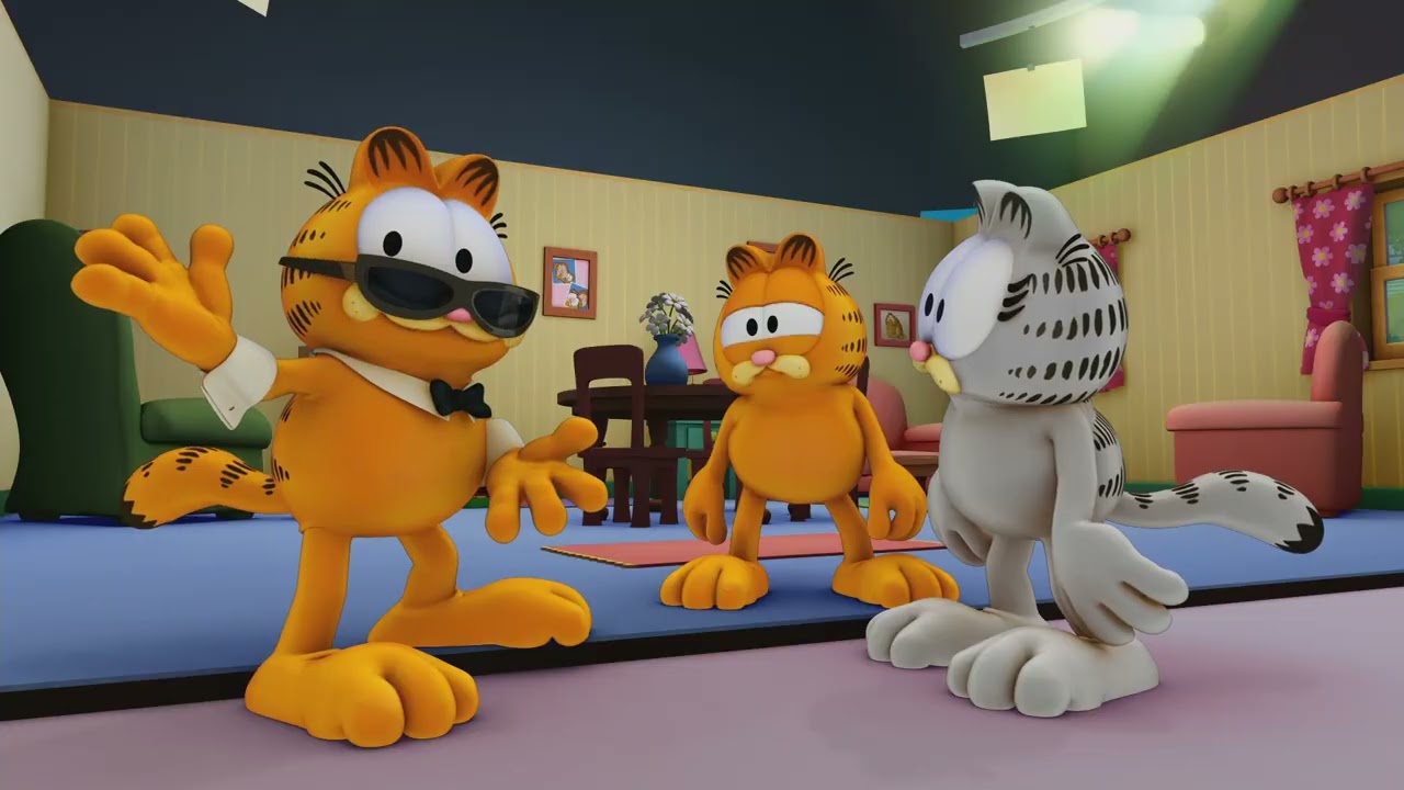 El show sólo de Garfield 😎😹 Compilación divertida de Garfield