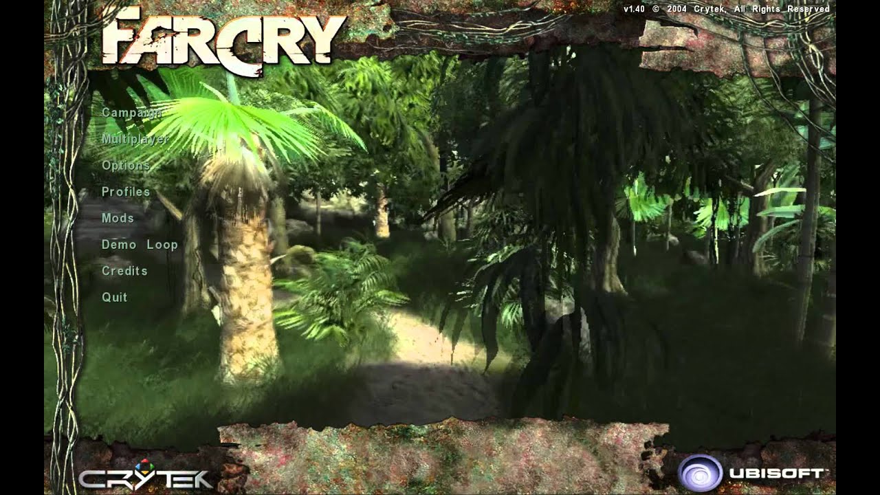 Far Cry  - Main Menu Theme & Animation Sequence