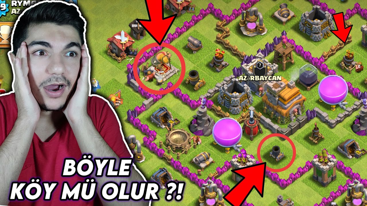 BÖYLE KÖY MÜ OLUR ?!! Köy İncelemeleri !! - Clash Of Clans