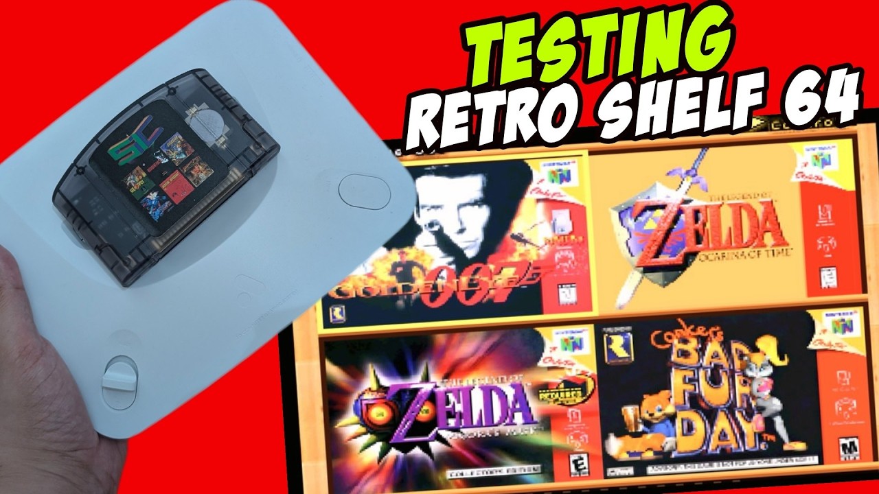 Retro Shelf 64 with Analogue 3D | Let's Check It Out