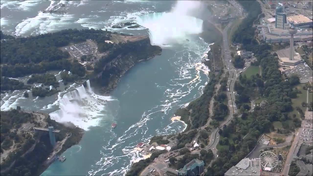 Flying Over Niagara Falls