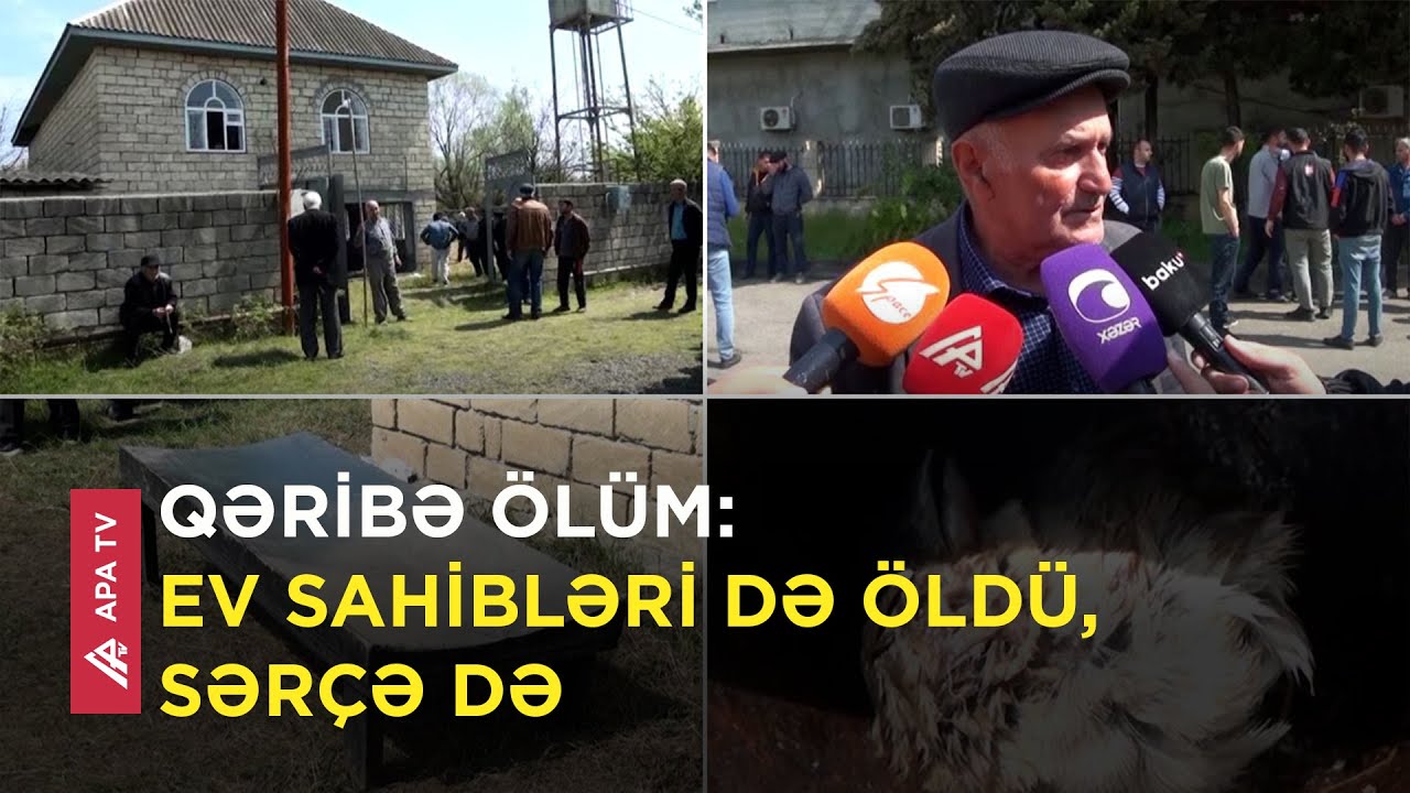Övladlarına toy etmək üçün Rusiyadan gəlmişdilər, evdə ölü tapıldılar - APA TV