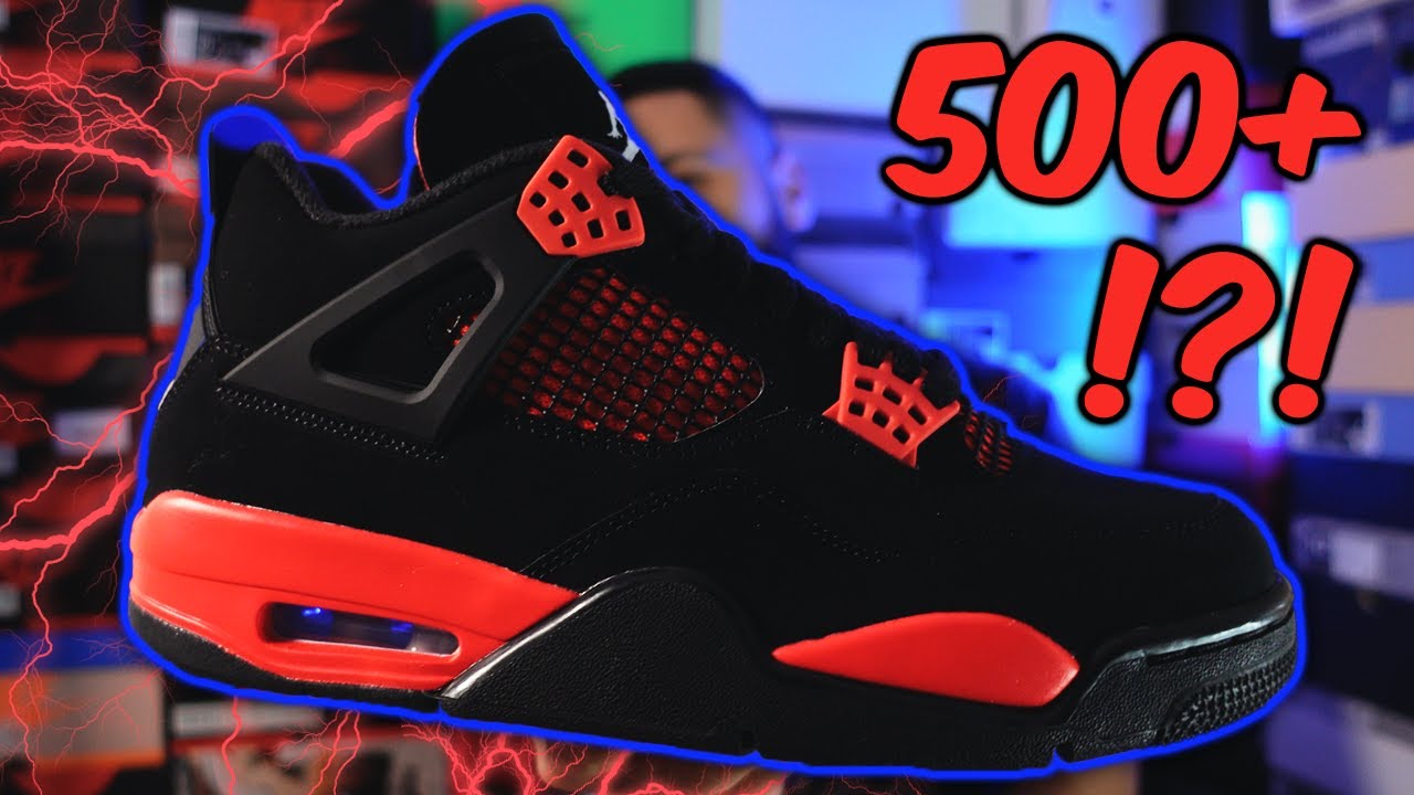 Nike Air Jordan 4 Red Thunder Review & Resell Prediction!!! (When To Buy)