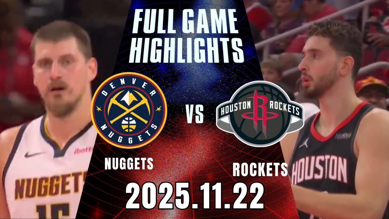 【2025-26 NBA】11/22 #丹佛金塊 vs #休士頓火箭 全場賽事精華｜ FULL GAME HIGHLIGHTS｜2025-26 NBA 鎖定緯來！