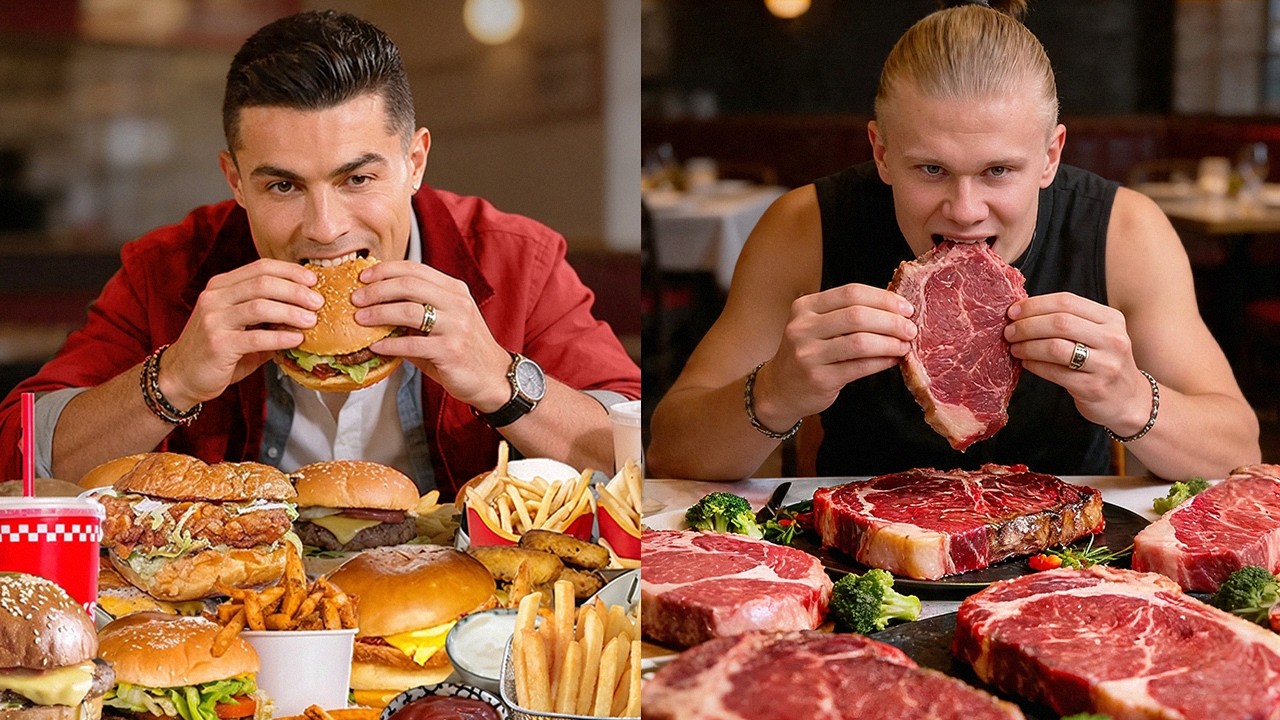 What Footballers Actually Eat