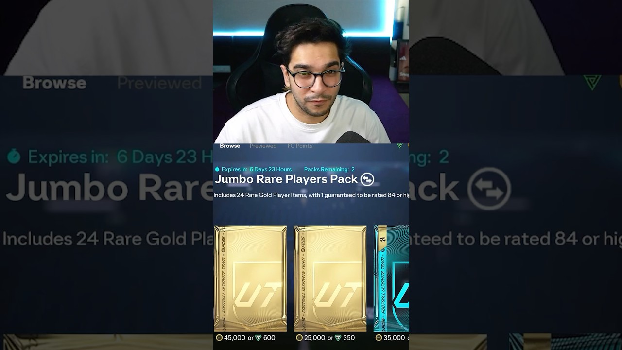*FIRST EVER* JUMBO RARE PLAYERS PACK IN FC26!🤯👀